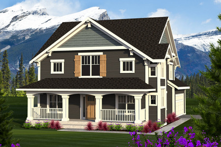 Farmhouse House Plan - 60012 - Front Exterior