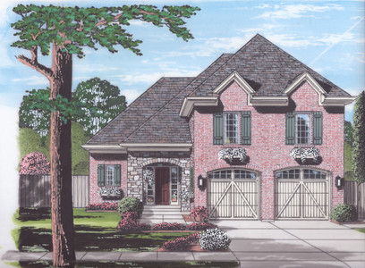 Traditional House Plan - Verona 61642 - Front Exterior