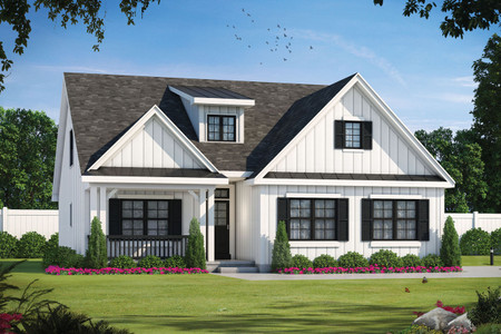 Farmhouse House Plan - Cedar Farm 63328 - Front Exterior