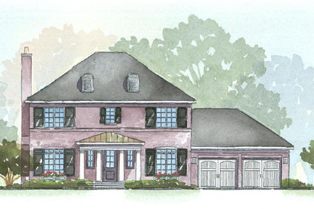 Traditional House Plan - Fisk 64833 - Front Exterior