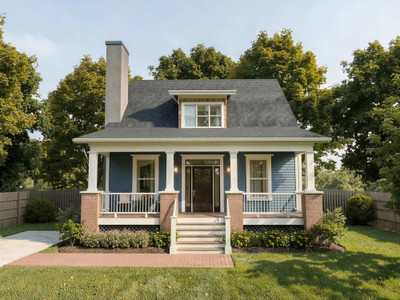 Cottage House Plan - 67368 - Front Exterior