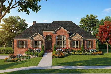 Traditional House Plan - 67724 - Front Exterior