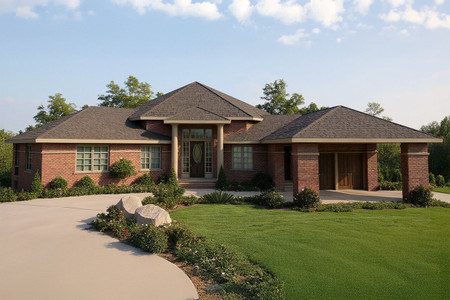Southern House Plan - Alder Springs 67885 - Front Exterior