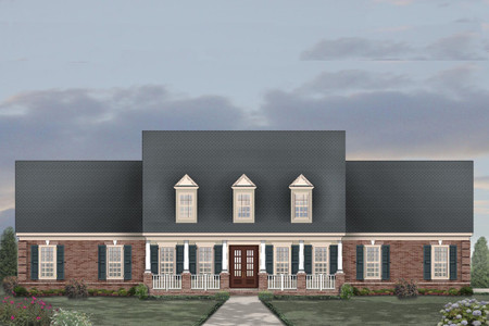 Country House Plan - 68322 - Front Exterior