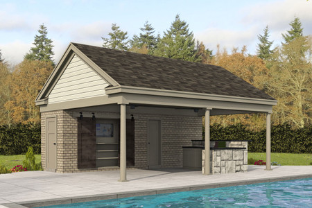 Traditional House Plan - Park Place 68985 - Front Exterior