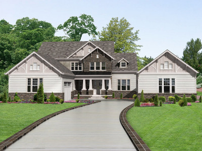Craftsman House Plan - 69721 - Front Exterior