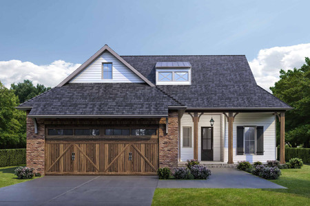 Farmhouse House Plan - 69863 - Front Exterior