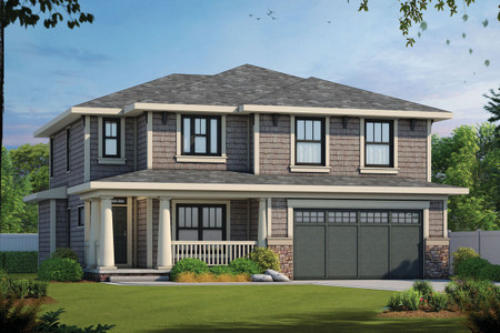 Craftsman House Plan - Collinswood 70307 - Front Exterior