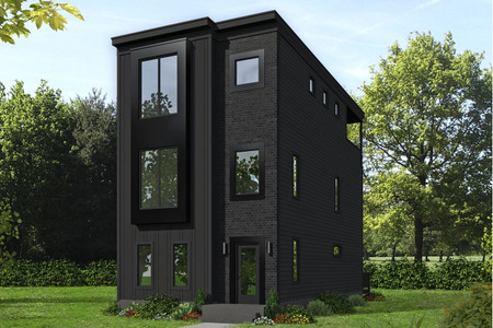 Contemporary House Plan - Shepard 70685 - Front Exterior