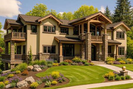 European House Plan - Brynwood 70997 - Front Exterior