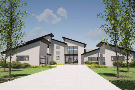 Contemporary House Plan - Aspen 71799 - Front Exterior