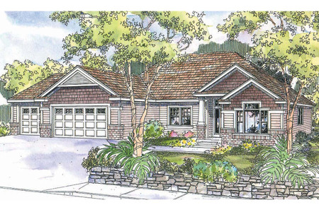 Ranch House Plan - Chadbryne 71826 - Front Exterior