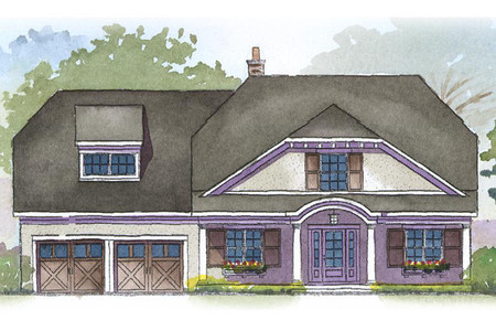 Bungalow House Plan - Giddings 71977 - Front Exterior
