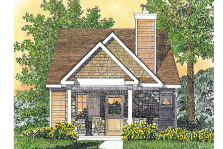 Cottage House Plan - 72625 - Front Exterior