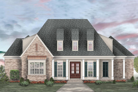 Southern House Plan - 72839 - Front Exterior