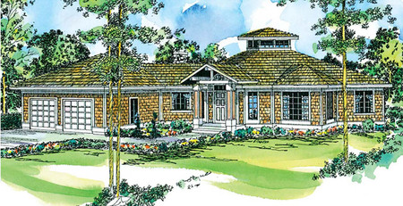 Cape Cod House Plan - Clematis 73071 - Front Exterior