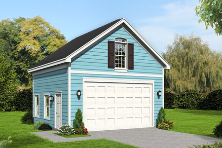 Country House Plan - 74792 - Front Exterior