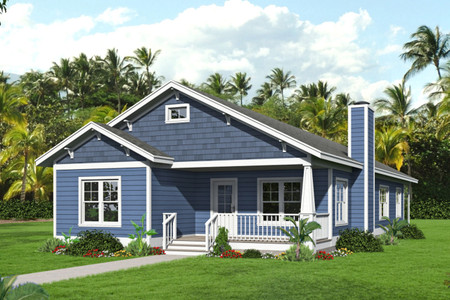 Cottage House Plan - Centreville 74833 - Front Exterior