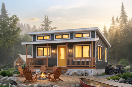 Cottage House Plan - Great Escape 77337 - Front Exterior