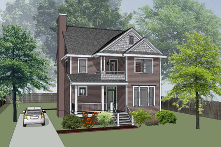 Country House Plan - 77899 - Front Exterior