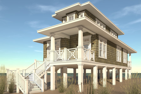 Cape Cod House Plan - Four Bells 77893 - Front Exterior