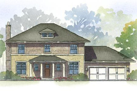 Prairie House Plan - Deming 78317 - Front Exterior