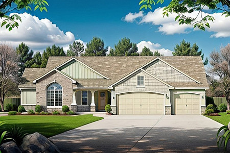 Traditional House Plan - 78559 - Front Exterior