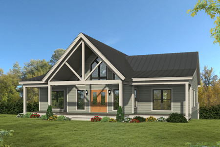 Craftsman House Plan - Whipporwill 78675 - Front Exterior