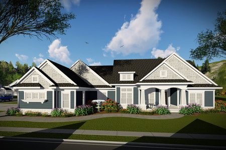 Craftsman House Plan - 79894 - Front Exterior