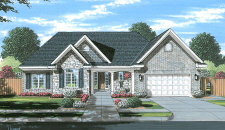 Traditional House Plan - Talbot II 80142 - Front Exterior