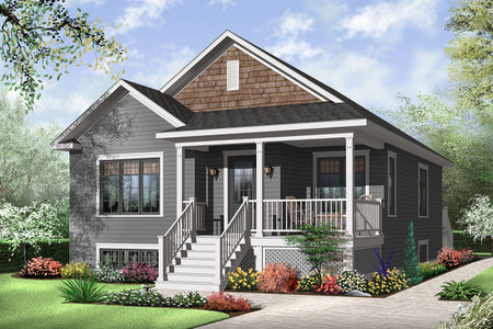 Ranch House Plan - Larkspur 80157 - Front Exterior