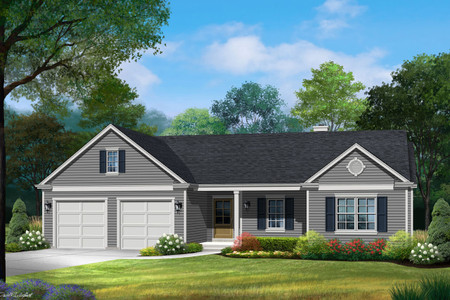 Ranch House Plan - 80783 - Front Exterior