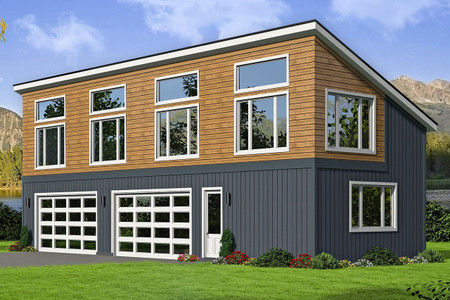 Modern House Plan - Sandy Creek 81835 - Front Exterior