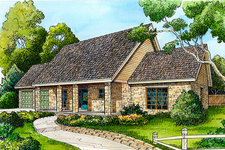 Ranch House Plan - 81939 - Front Exterior