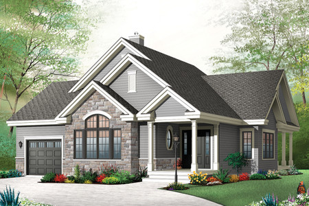 Country House Plan - Maitland 3 81988 - Front Exterior