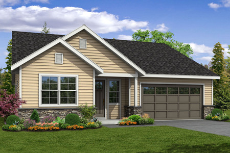 Ranch House Plan - Arborbrook 82386 - Front Exterior