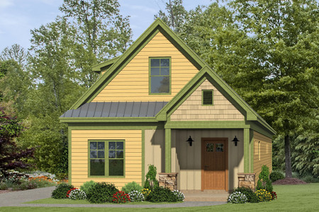 Cottage House Plan - 82852 - Front Exterior