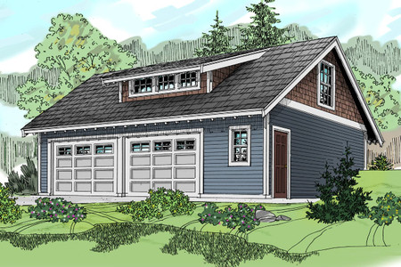 Craftsman House Plan - 83204 - Front Exterior