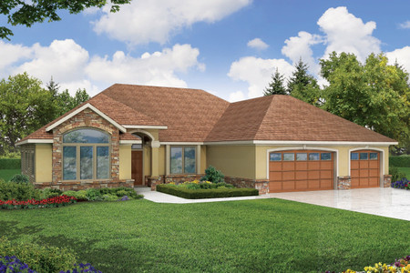 Contemporary House Plan - Palermo 83372 - Front Exterior