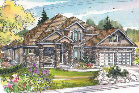 European House Plan - Hastings 83726 - Front Exterior