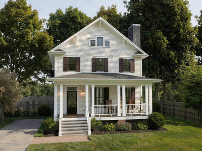 Craftsman House Plan - 84081 - Front Exterior