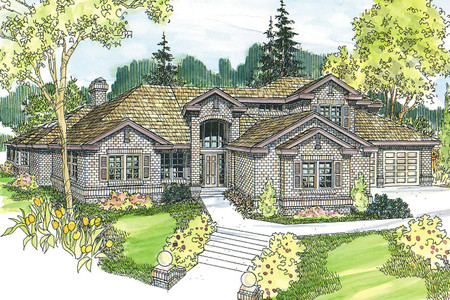 Classic House Plan - Huntsville 85288 - Front Exterior