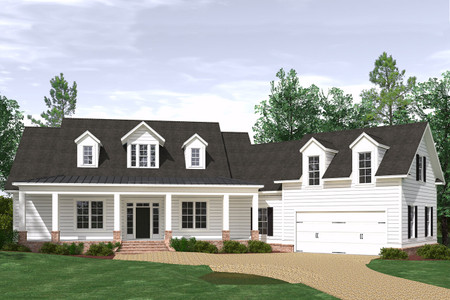 Country House Plan - Cooperbride 85439 - Front Exterior