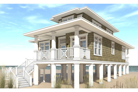 Cape Cod House Plan - Landlubber 86878 - Front Exterior