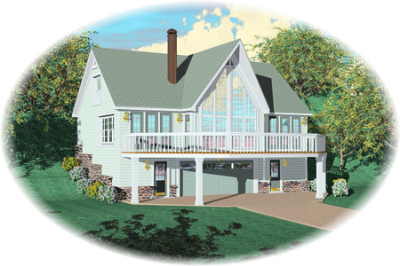 Cottage House Plan - 87068 - Front Exterior