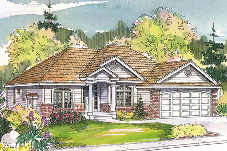 Ranch House Plan - Marlowe 87246 - Front Exterior