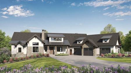 Craftsman House Plan - Gatlin 87786 - Front Exterior