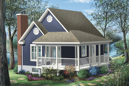 Cottage House Plan - 88237 - Front Exterior