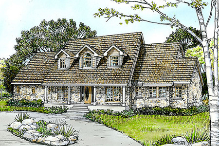 Country House Plan - Leander 88530 - Front Exterior
