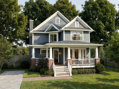 Victorian House Plan - 89205 - Front Exterior